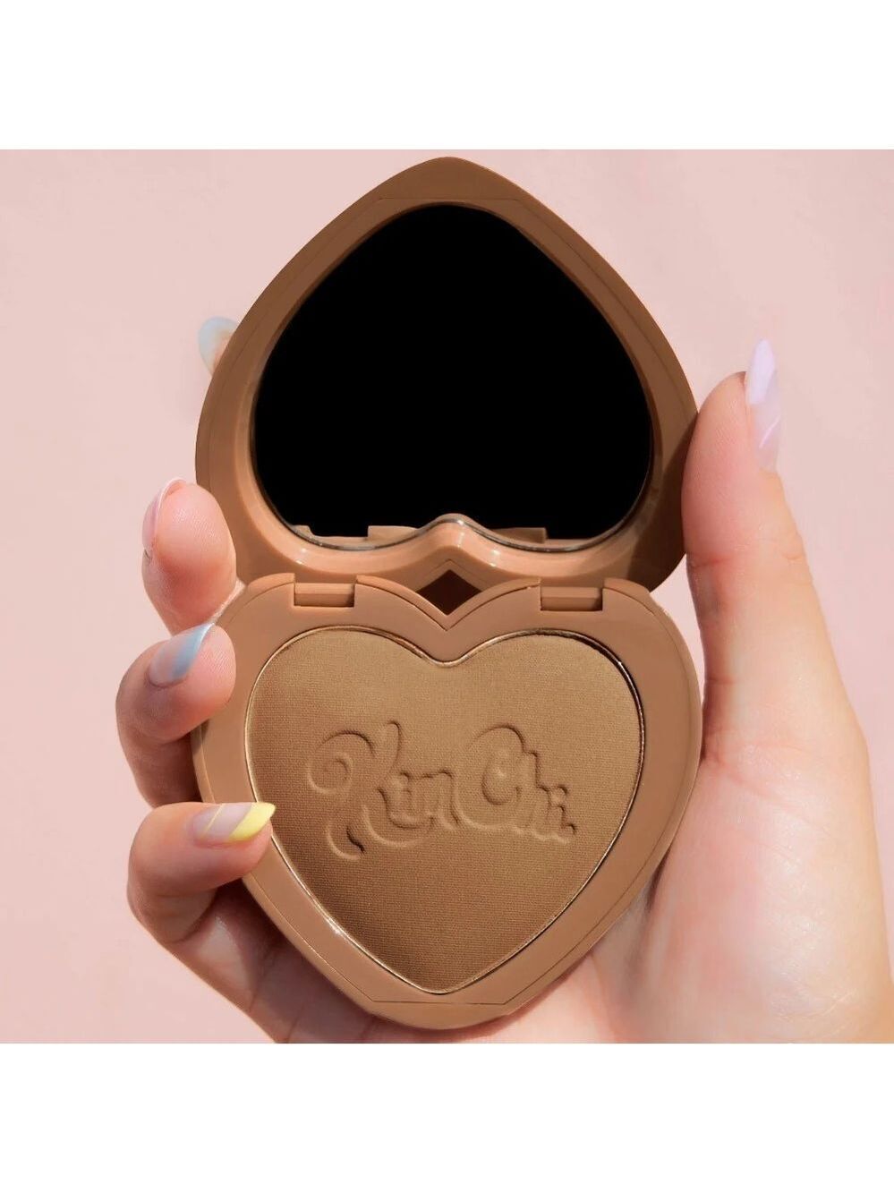 KimChi Chic Beauty Thailor Bronzer 01 I Went to Malibu Heart-Shaped Compact